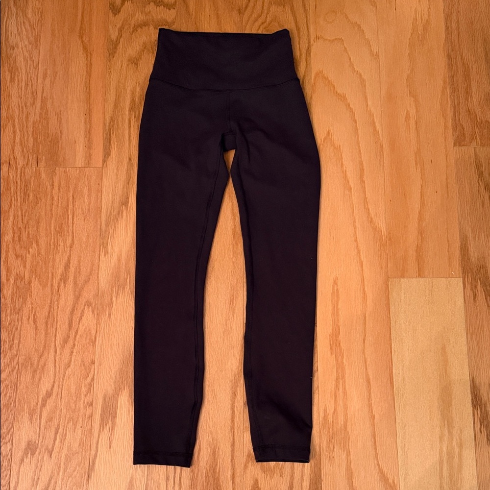 lululemon athletica Black Wunder Train Leggings 25”
